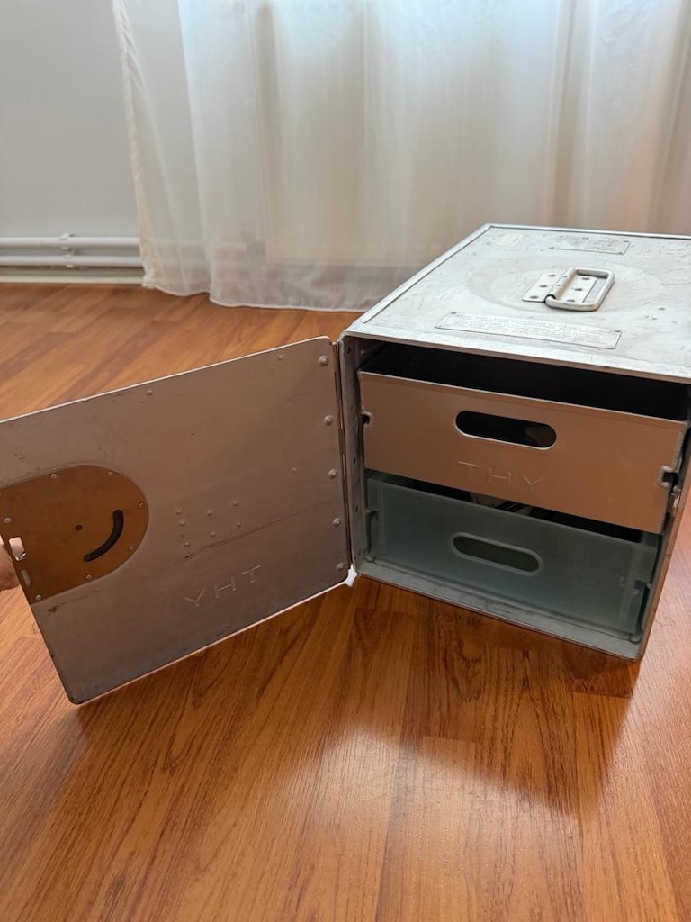 THY Uçak İçi Metal Servis Kutusu Çekmece – Galley Box - 5