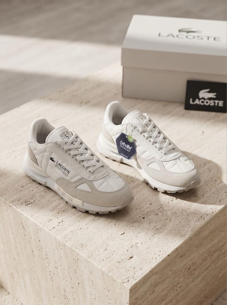 ‼‼ LACOSTE ELITE ACTIVE PREMIUM – BUZ BEYAZ - 4