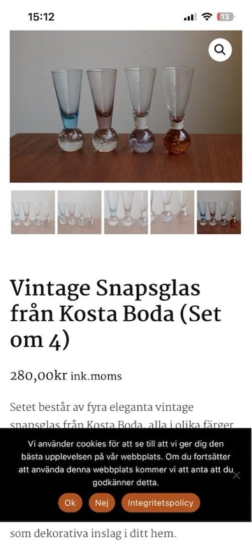 vintage shot bardakları Avrupa ürünü - 2