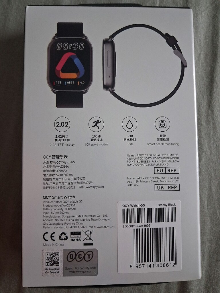 QCY Watch GS akıllı saat - 2