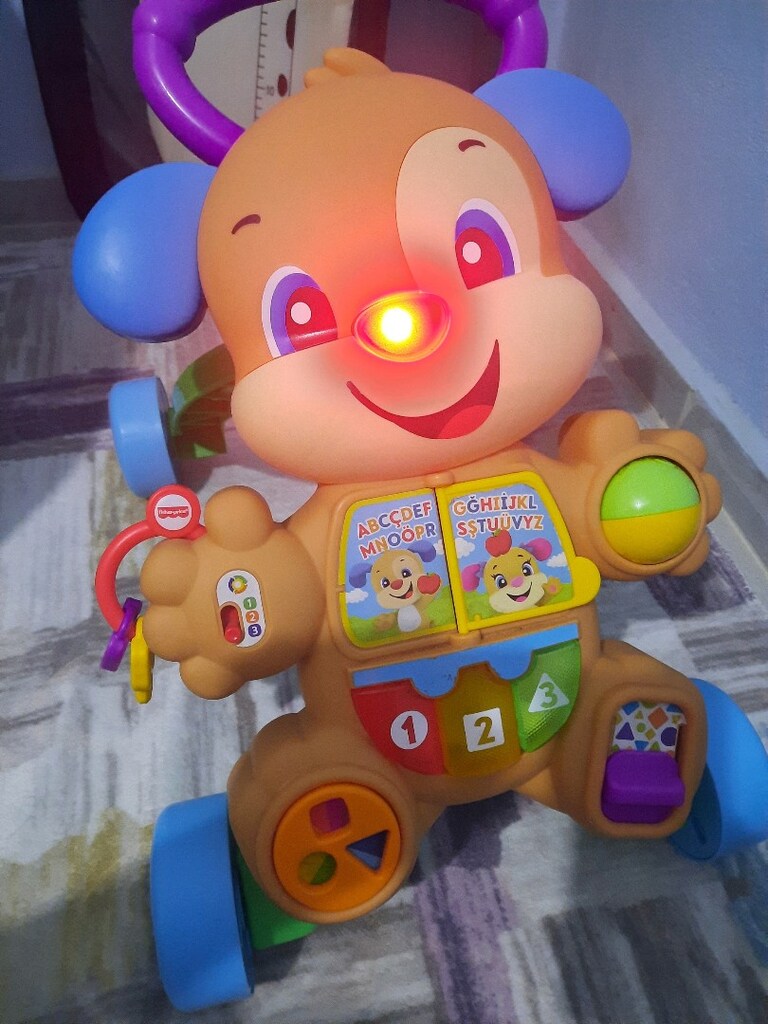 fisher price köpekçik yürüteç eğitici - 3