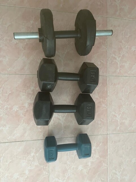 Dambıl 2.5 kg-4kg-5kg(2 adet)-2.5kg(2 adet)