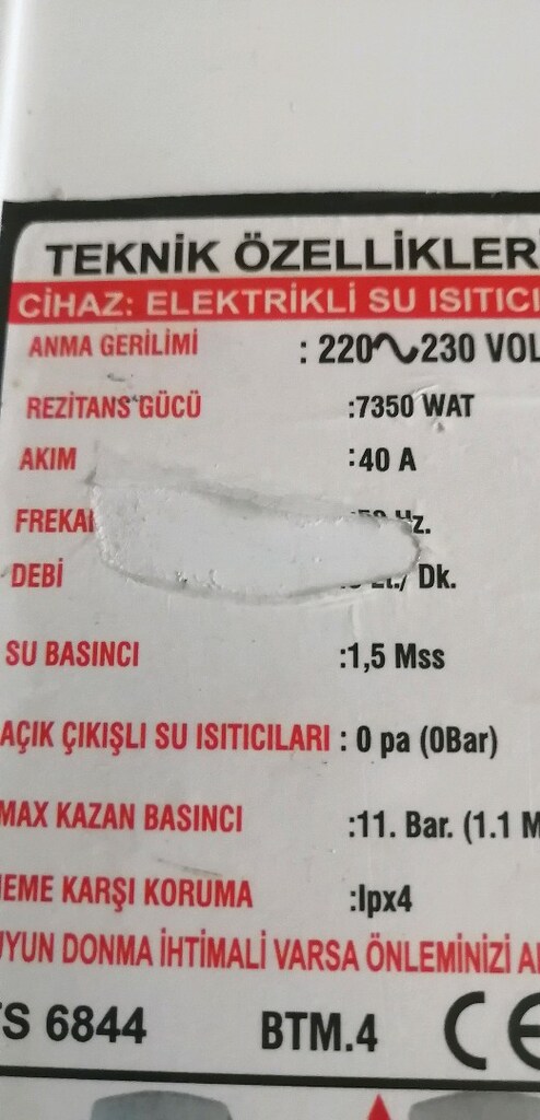 Şofben - 4