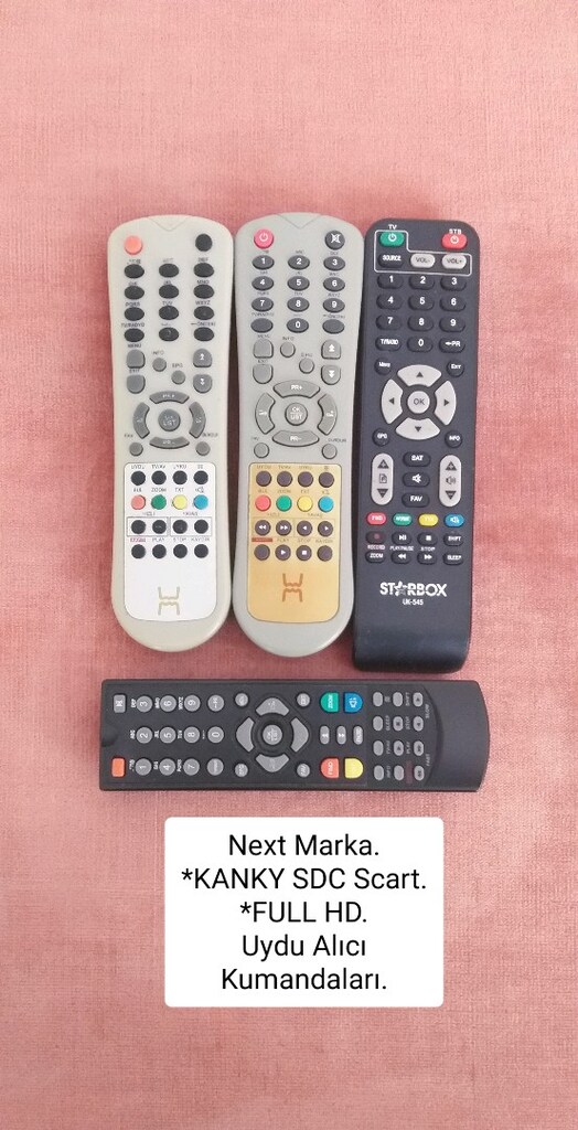 Uzaktan Kumandalar Next Marka KANKY SDC Scart ve FULL HD Uydu Alıcı Ku - 9