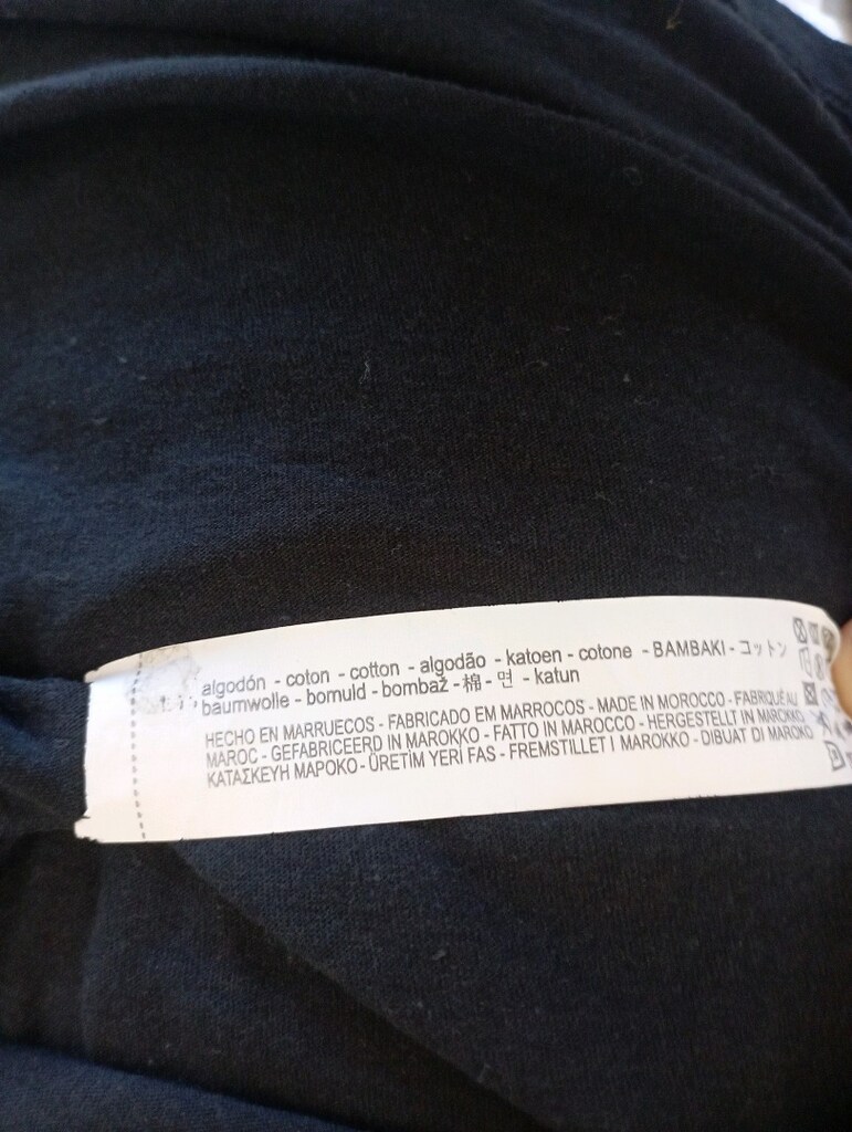 Zara Trafaluc Siyah Çiçek Baskılı Crop Bluz — görsel 9/9