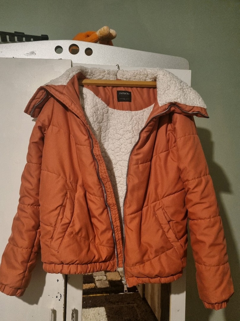 pembe şişme mont