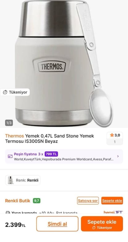 2 adet yemek Termos - 3