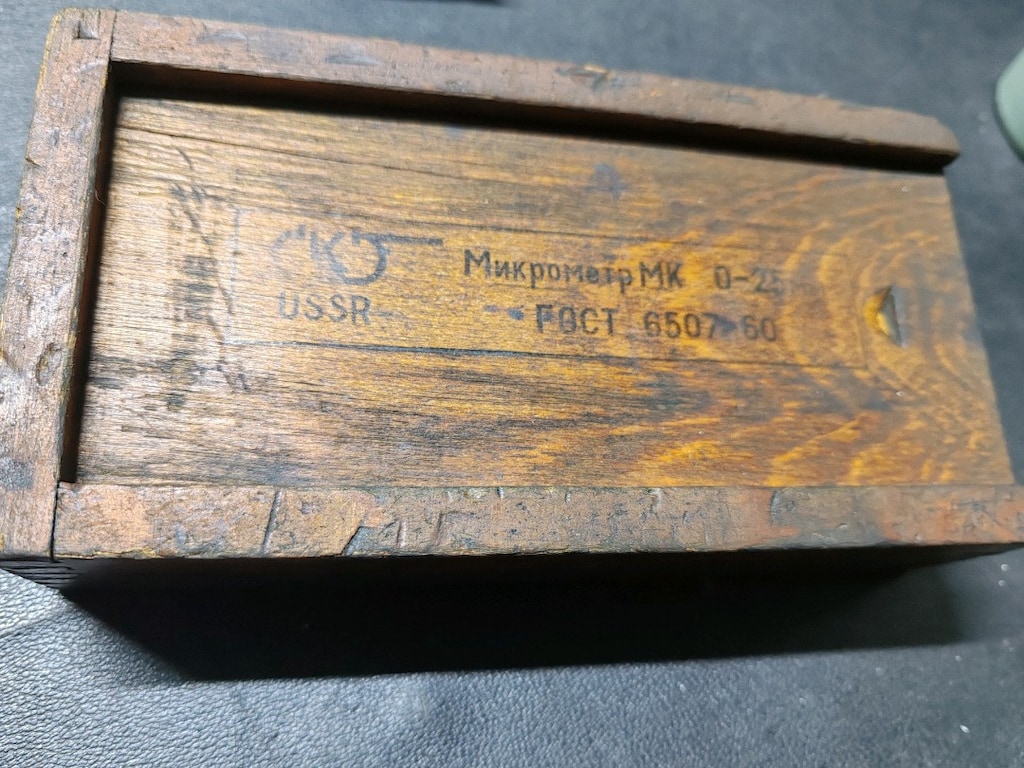Sovyet yapımı outside micrometre - 6