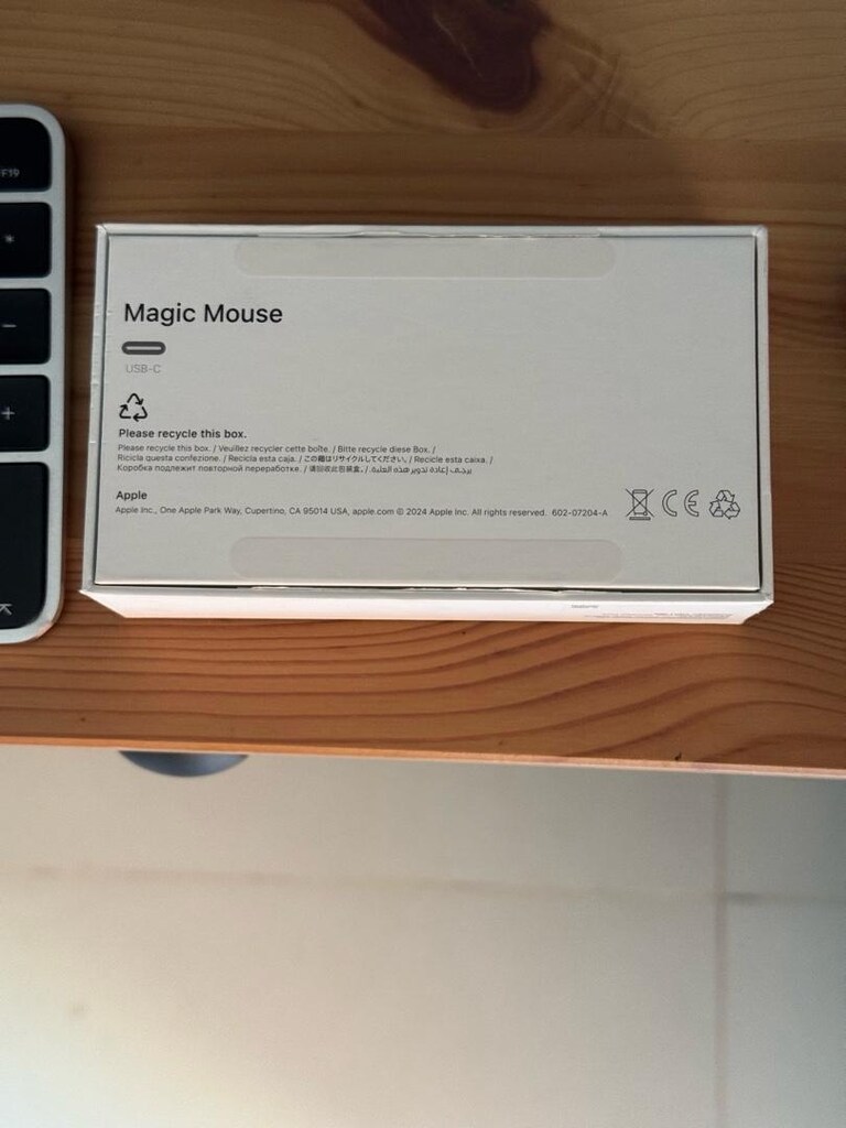 Sıfır / Kapalı Kutu Apple Magic Mouse (Siyah - USB-C) - Hiç Açılmamış - 2