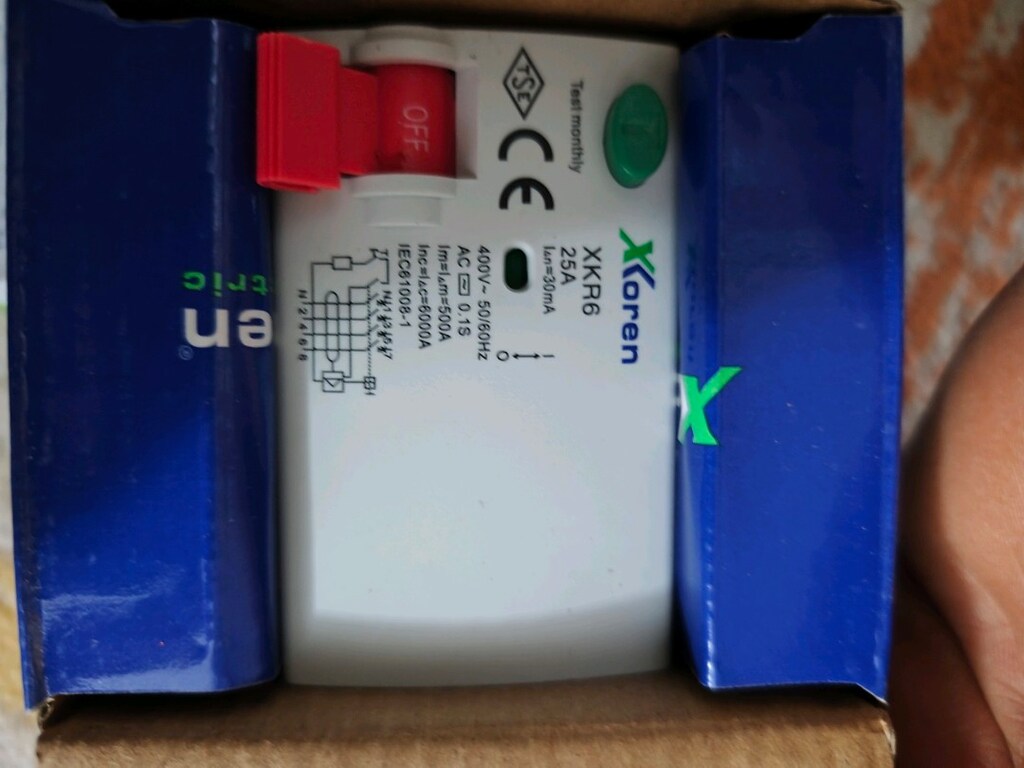 Kaçak Akım Rölesi 4x25A 30 mA -XOREN/CHİNT/AOG - 5