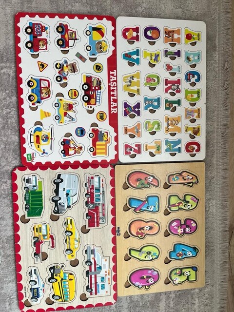 ahşap puzzle serisi