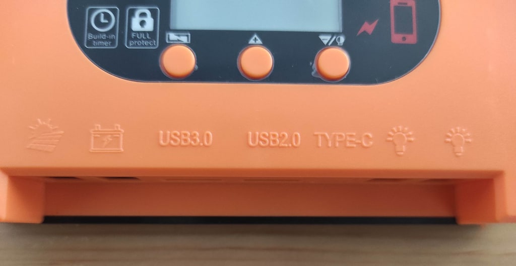 50A Solar Şarj Kontrol Cihazı (12V/24V-Type-C & USB 3.0 Hızlı Şarjlı) - 6
