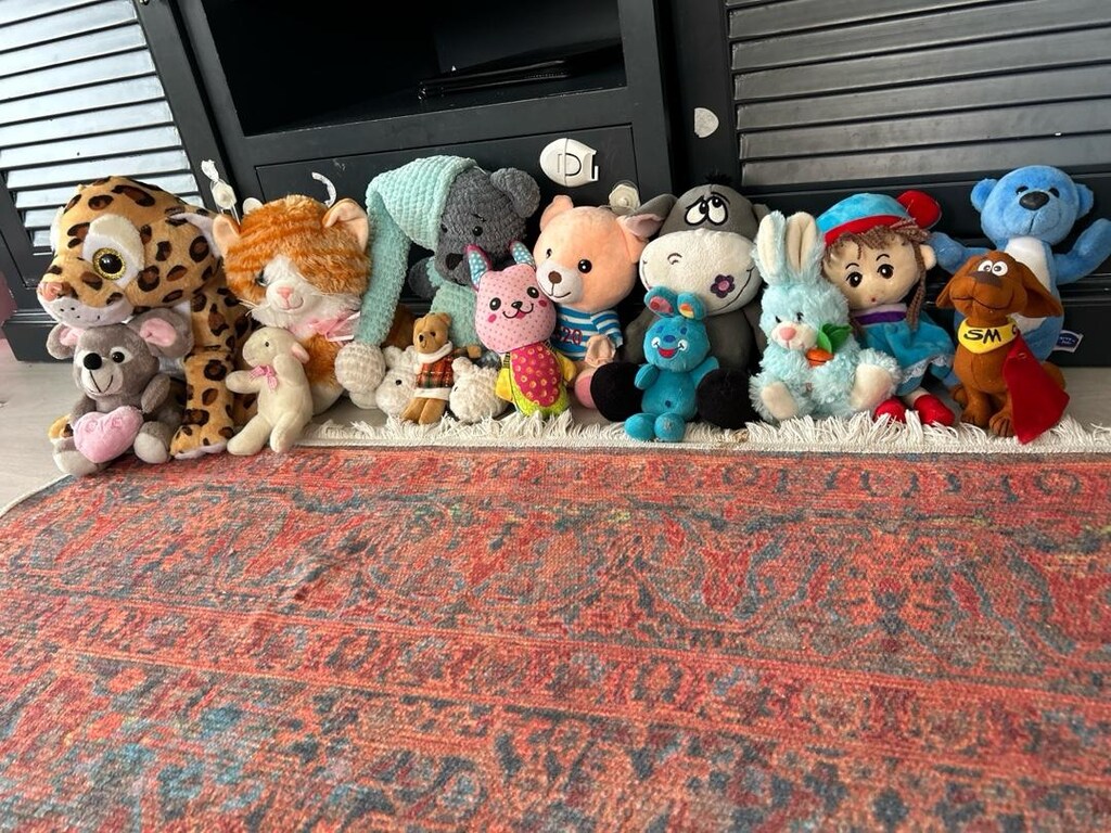 çoklu toplu peluş hayvanlar - 3