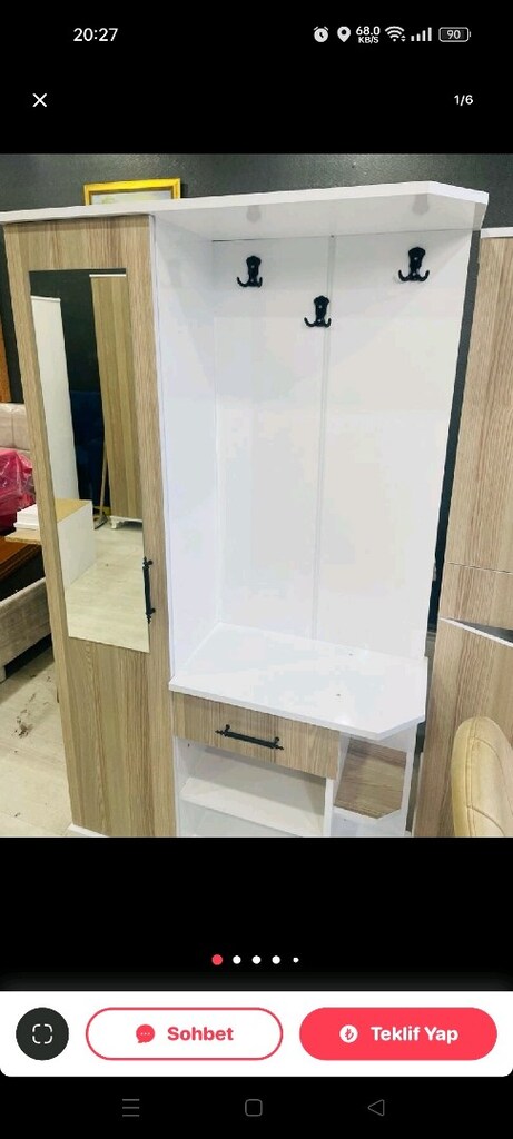 3 kapaklı dolap sıfır paketli ürünler satiyorum her rengi modeli var e - 2