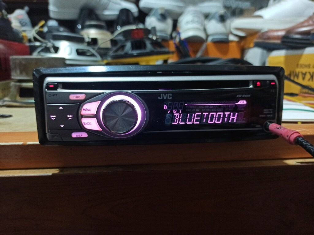 Eski seri tesisat teyibi jvc CD AUX RADYO tek anfi çıkışli oto teyp - 16