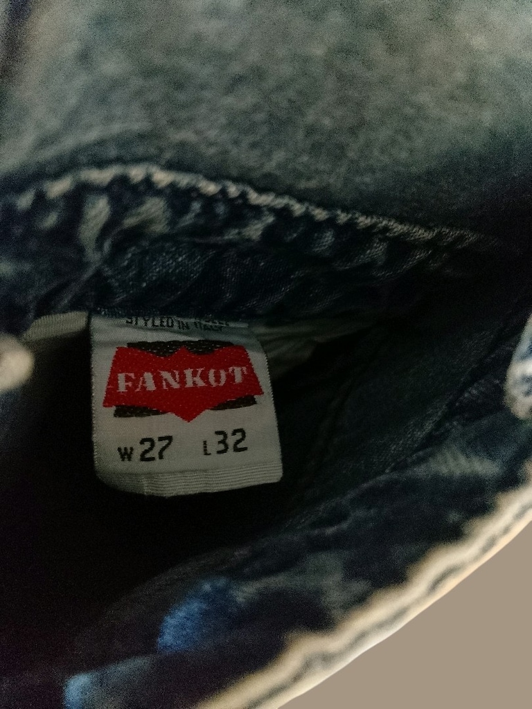 90'lar Orijinal Vintage Fankot Kot XS/S - 6