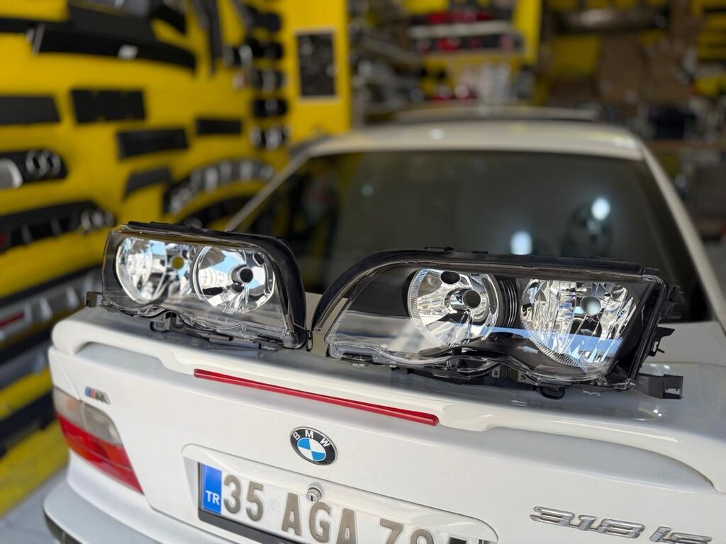 e46 sedan far takımı merceksiz takım - 2