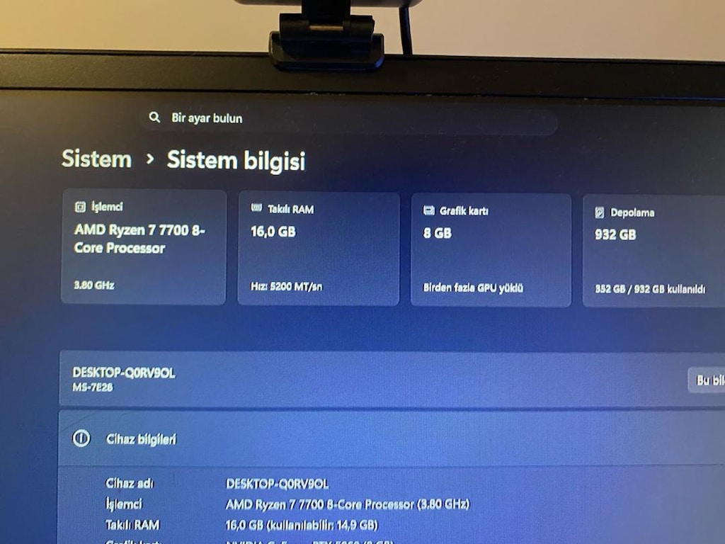 SATILIK GAMİNG SİSTEM 4 AY KULLANDIM - 6