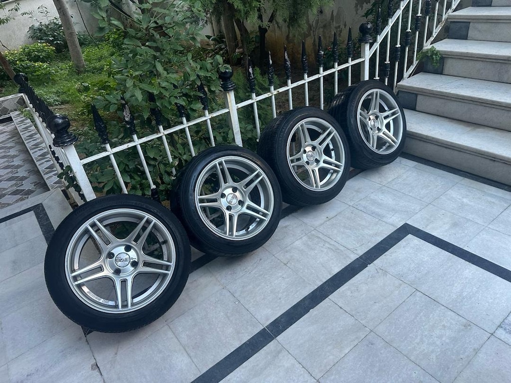 Sport Performans ÇELİKJANT lastik takımı 2.Adet Falcen 195 50 15 4x100