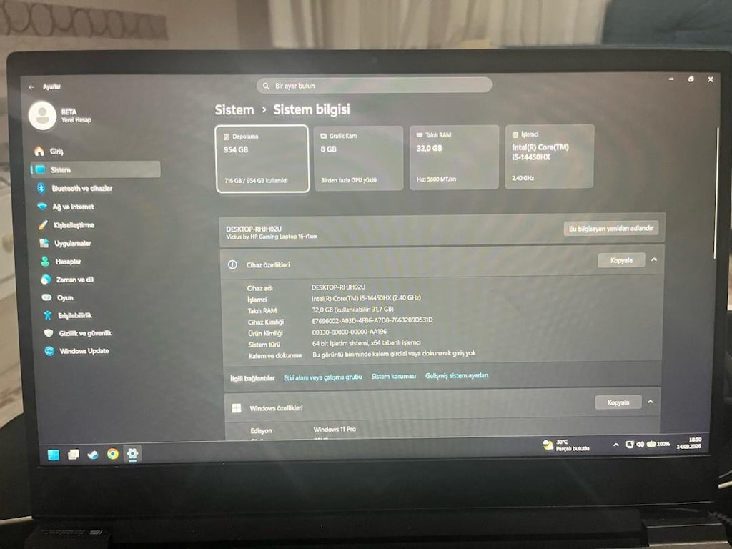 Hp victus gaming laptop - 2