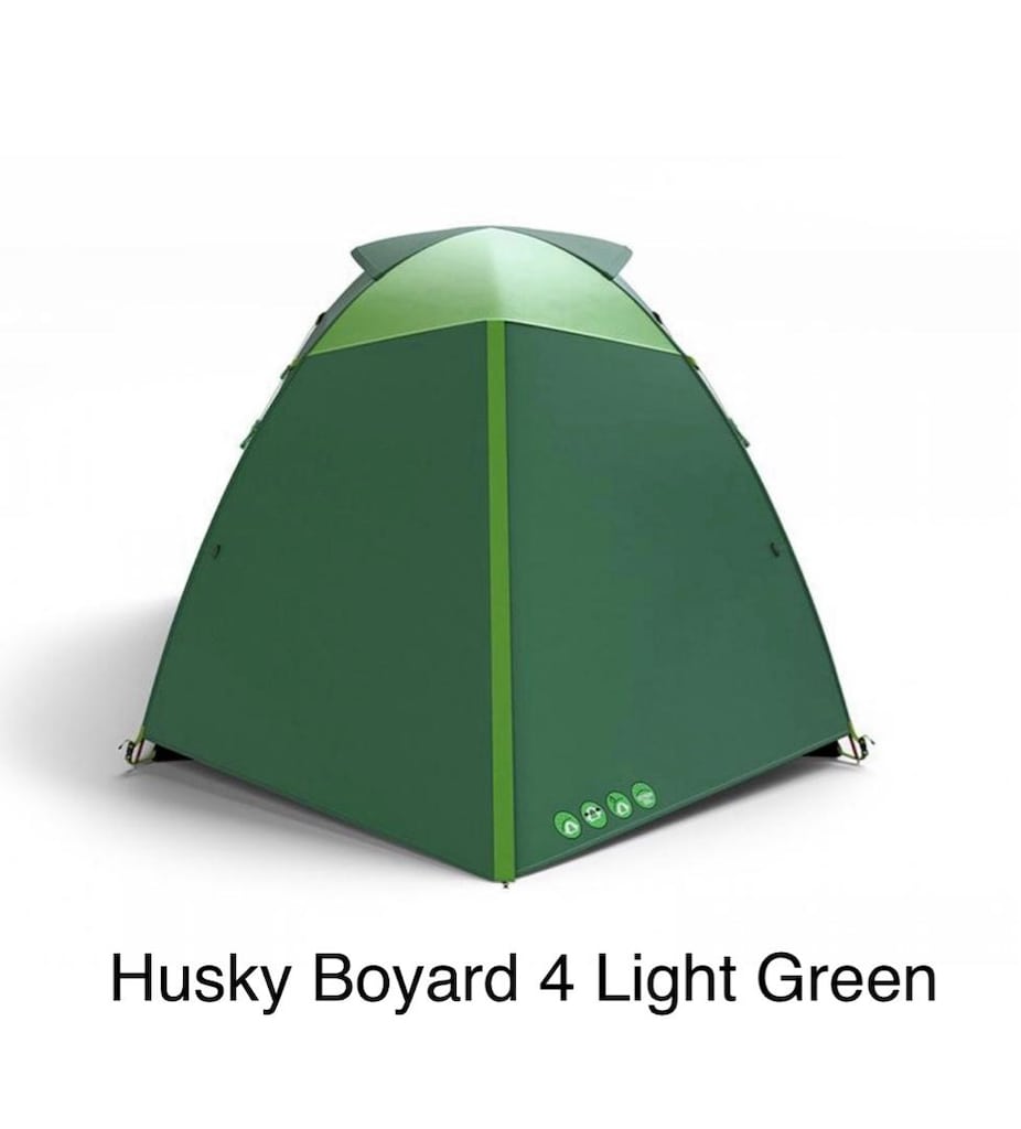 Husky Boyard 4 Light Green ve Husky Baron 4 Green + yatak şişirme pomp - 11