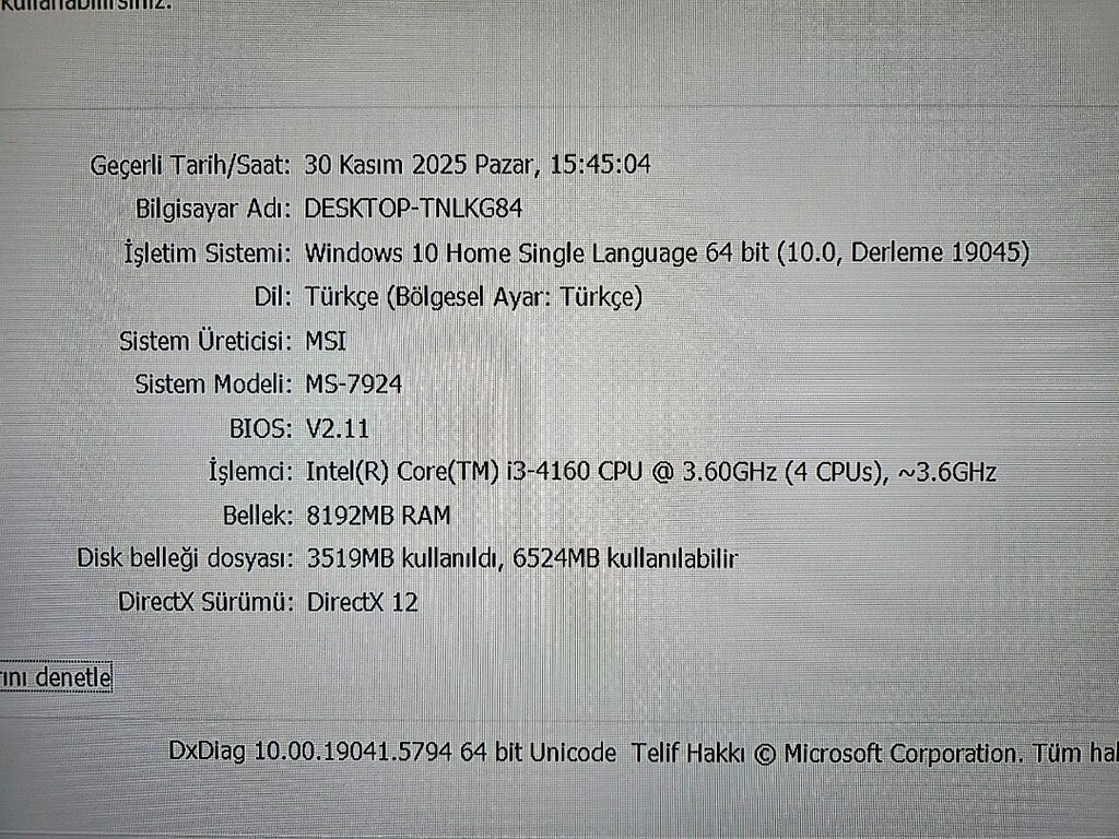 UYGUN FİYATLI OYUNCU BİLGİSAYARI - 5