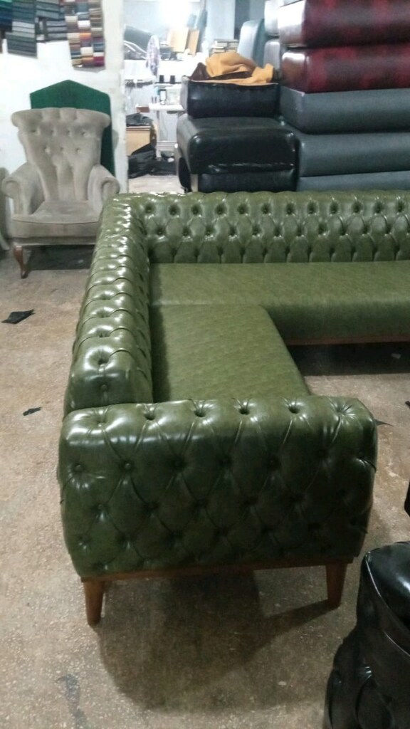 deri koltuk takımı  her  renk yapılır nutukta yapılır - 2