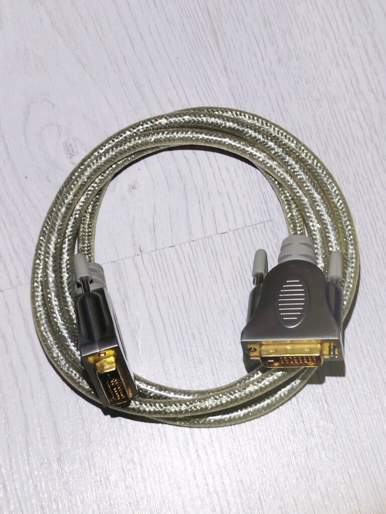 DVI+DVI 24-1 Pin 1,5mt Philips Orjinal Premium Kablo - 4