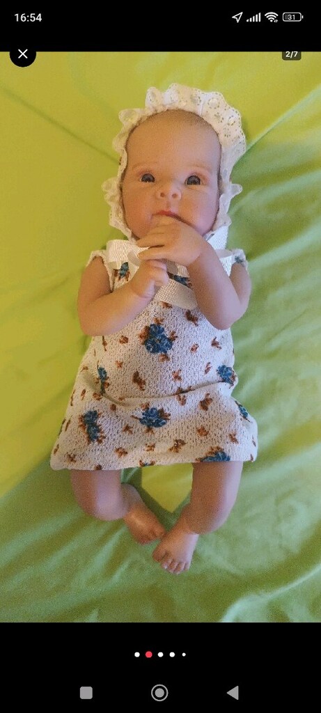 YENİ REBORN GERÇEKÇİ OYUNCAK BEBEK SİLİKON BEBEK REBORN BEBEK - 7