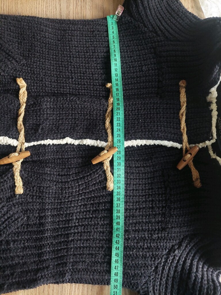 ZARA Çoban düğmeli Yünlü triko Hırka - 10
