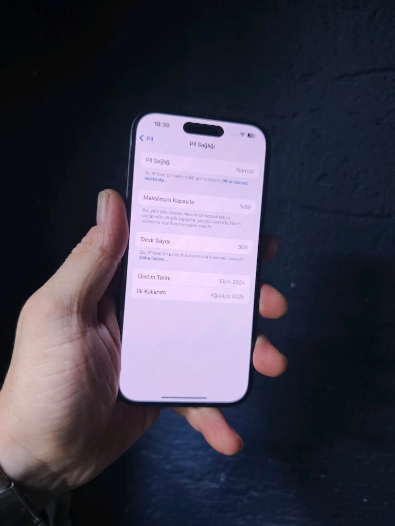 YURTDIŞI İPHONE 15 128 GB ÇİFT SİM - 3