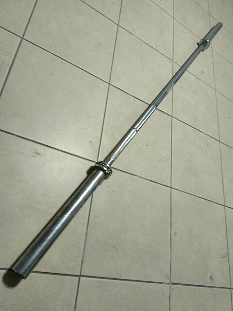Olimpik düz bar 2.20 metre