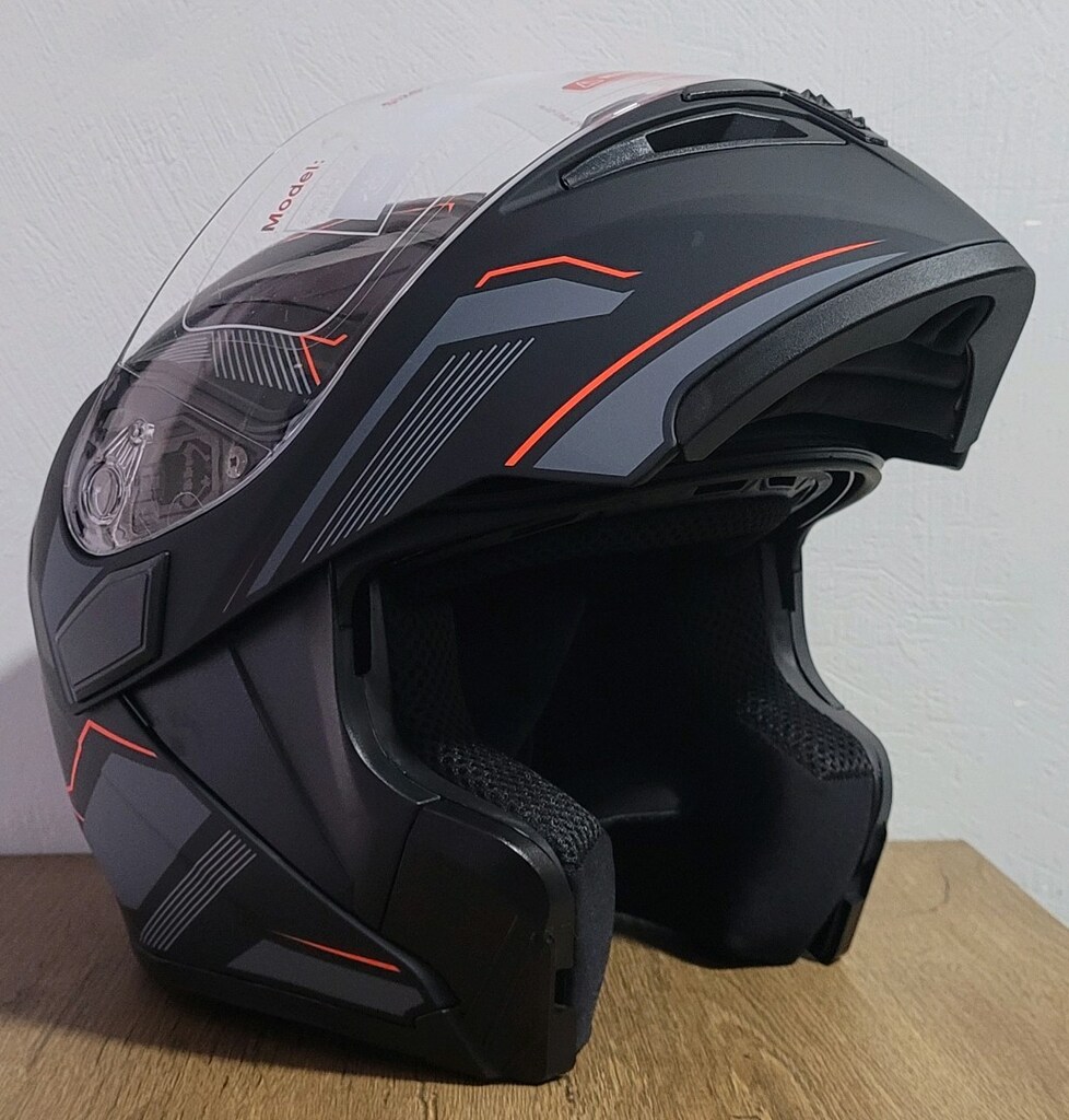 JİEKAİ 902 ÇENE AÇILIR GÜNEŞ VİZÖRLÜ KASK M VE XL BEDEN MEVCUT - 2