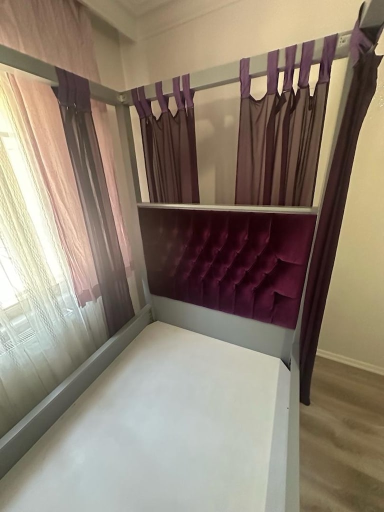 modern perdeli karyola - 4