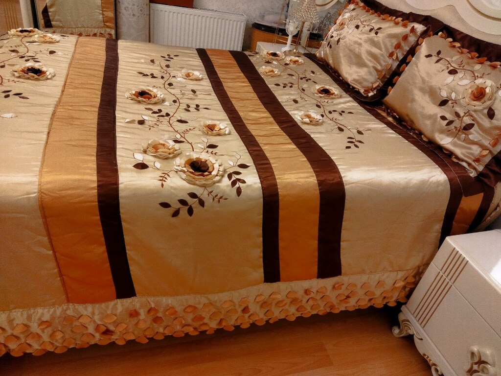DAINTY HOME marka çift kişilik yatak örtüsü - 5
