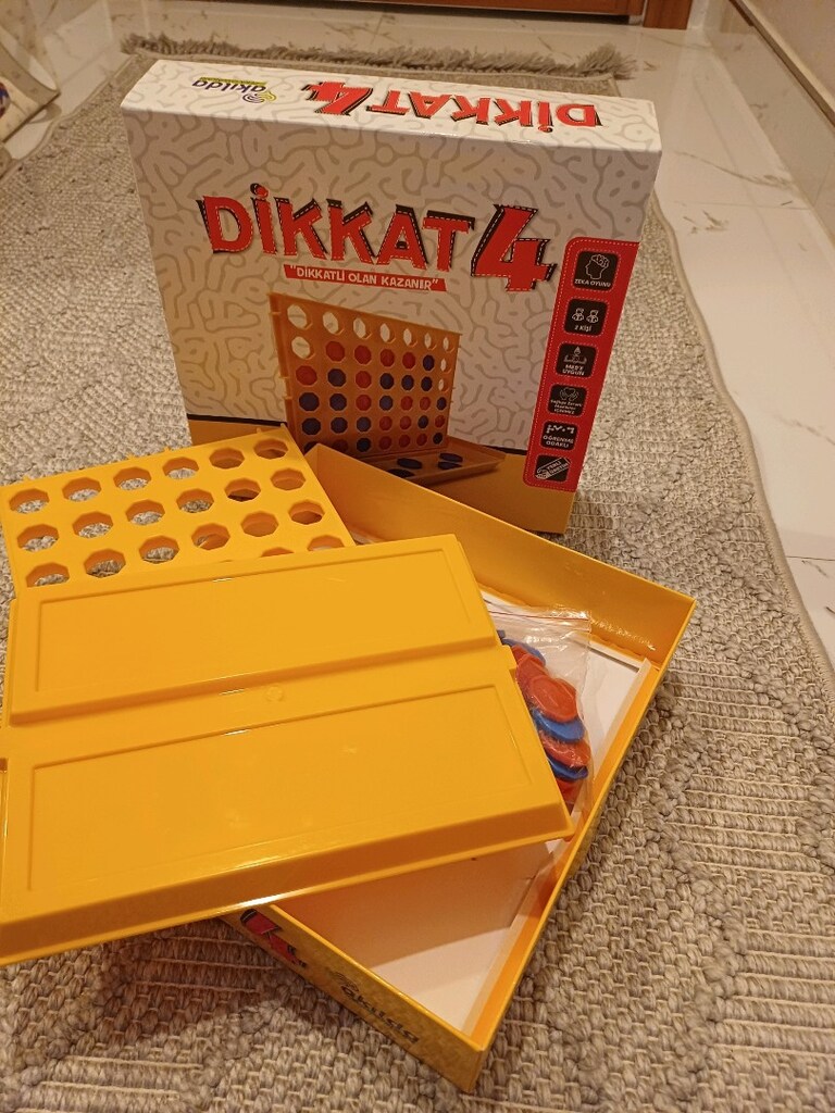 Dikkat 4 kutu oyunu - 3