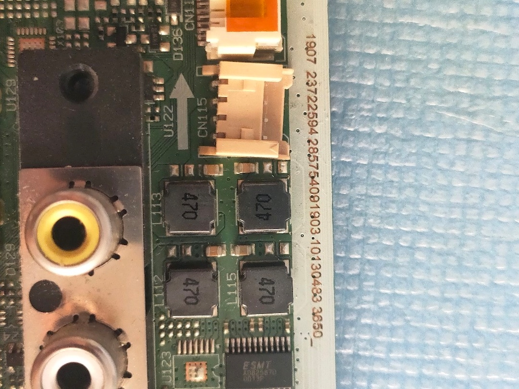 TOSHİBA 43LL2C63DT (17MB181TC) 23722594 anakart mainboard - 3