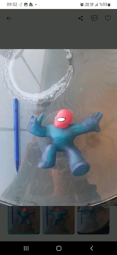 spiderman lastik oyuncak - 2