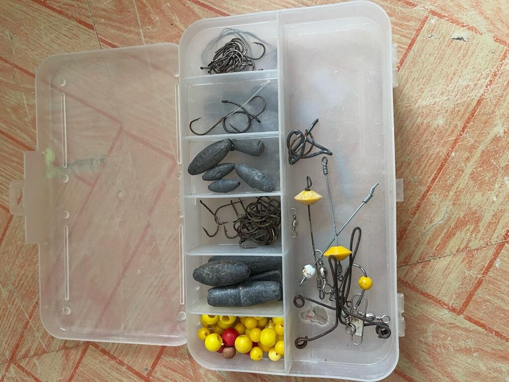 Balık Malzemeleri Seti - Bölmeli Düzenleyici Kutusu İle Birlikte - 2