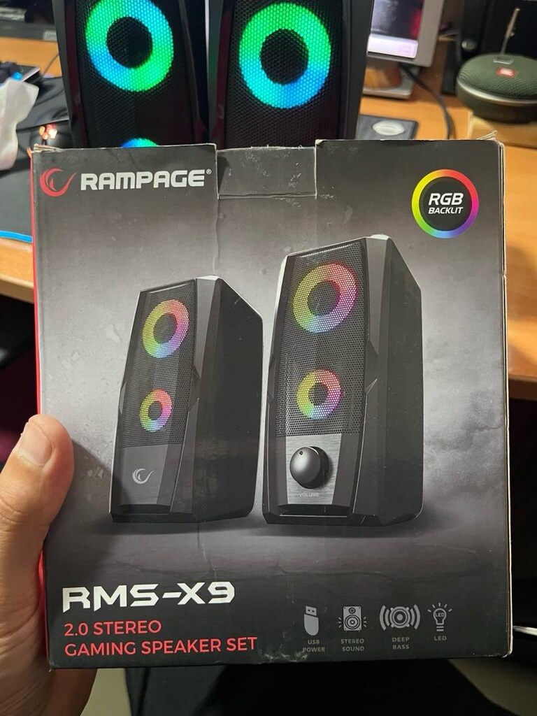 RAMPAGE RGB 2Lİ HOPARLÖR - 2