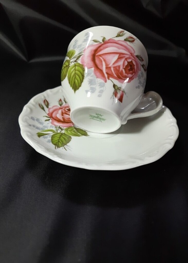 Vintage Bavaria Gofreli Çay Fincanı - 4