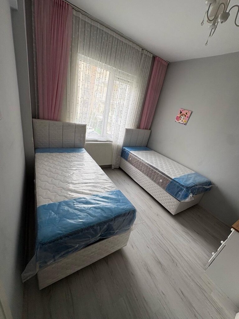 TEK KİŞİLİK BAZA BAŞLIK YATAK ÇELİK KONDİSYON - 2