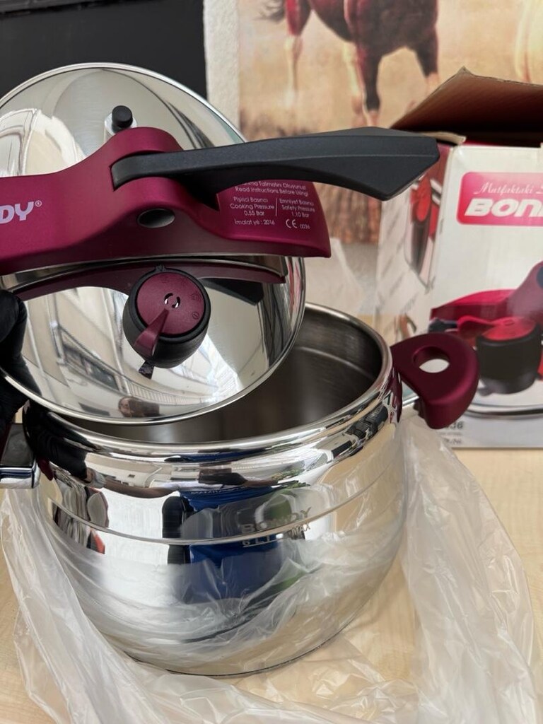 Bondy 6 Litre Düdüklü Tencere - Sıfır Kutulu Jelatinli - 2
