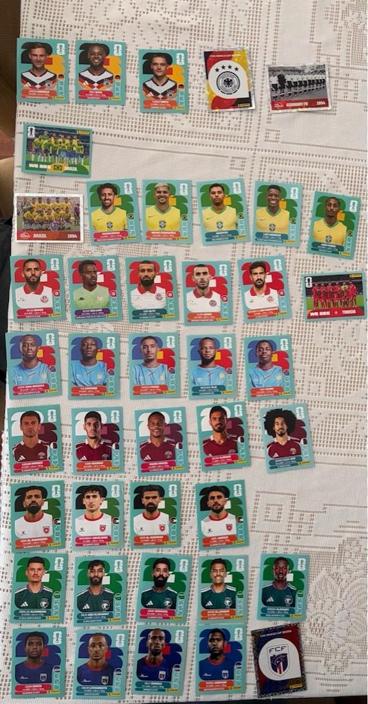 Dünya Kupası Panini Sticker (80 adet) - 2