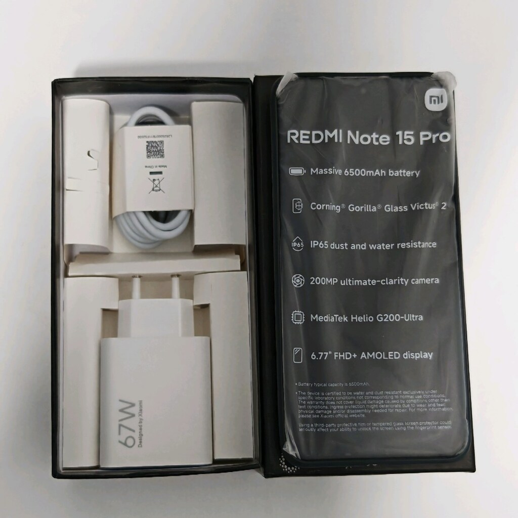 Redmi Note 15 Pro 8+8 256 global ve damgalı sıfır - 6