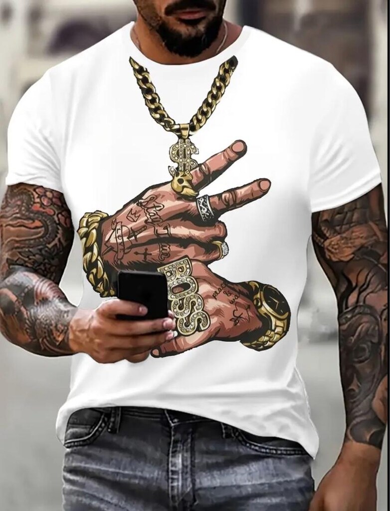 Erkek Hiphop Tshirt