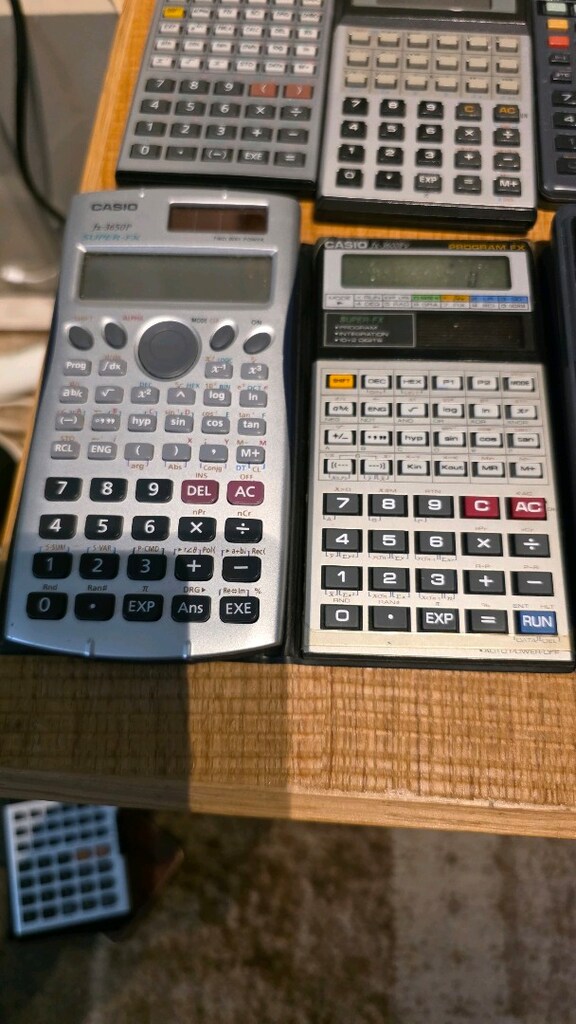 Casio bilimsel hesap makinesi, Açıklama oku - 11