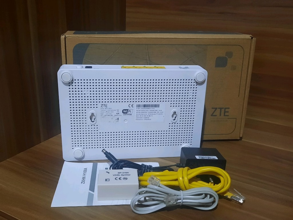 VDSL MODEM 5G VE 2.4G, YENİ NESİL, ZTE, 1418 - 2