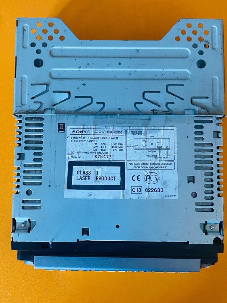 Sony CDX-R3350 MP3 Çalar Oto Teybi - Drive-S Serisi - 4
