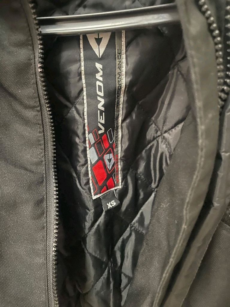 Venom kadın motorcu montu - 6